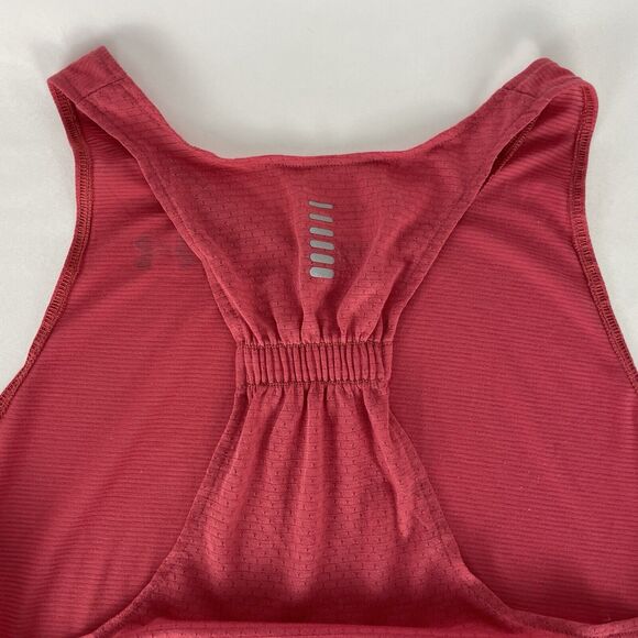 Under Armour Women's UA Streaker 2.0 Racer HeatGear Tank Pink Large - Picture 3 of 6